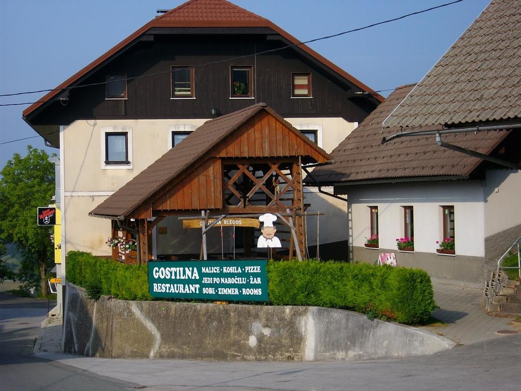Gostilna Pension Blegos Poljane nad Škofjo Loko Eksteriør billede